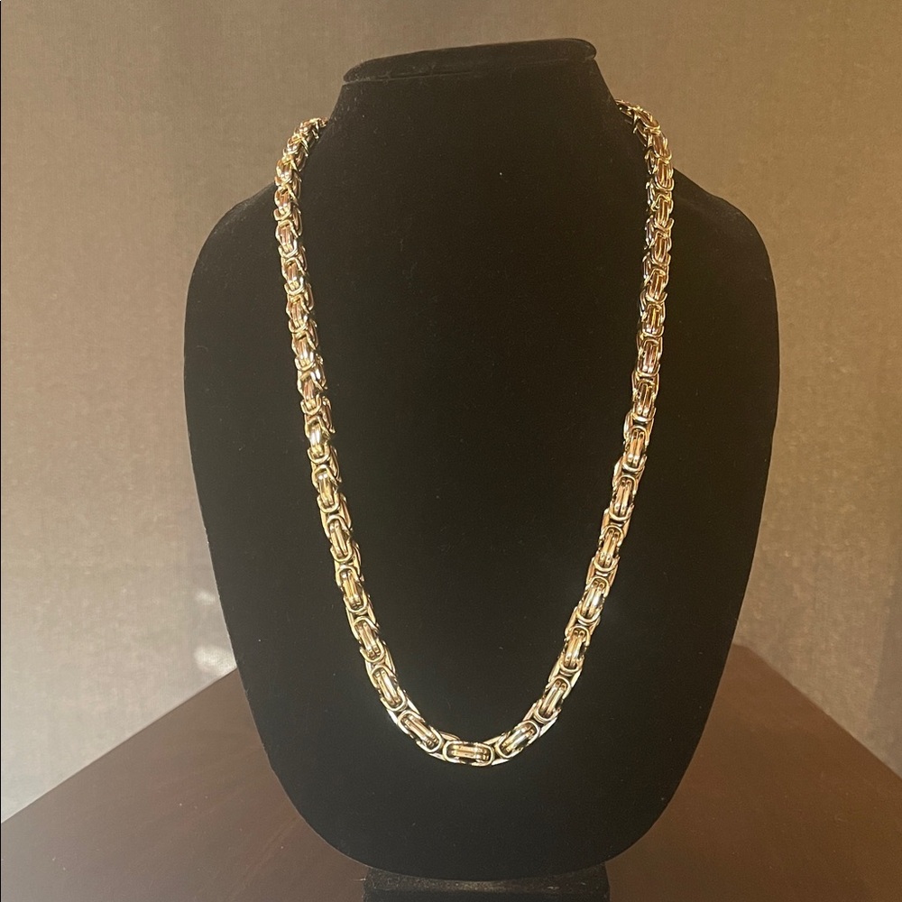 Ross Simons 28” Byzantine Gold Chain Necklace